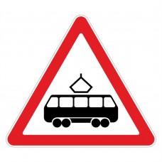 Дорожный знак 1.5 "Пересечение с трамвайной линией", под заказ