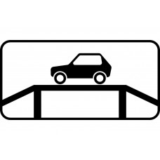 Дорожный знак 8.10 "Место для осмотра автомобилей" под заказ