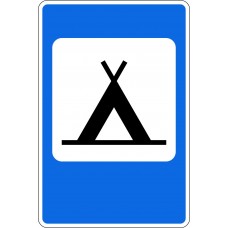 Дорожный знак 7.10 "Кемпинг"
