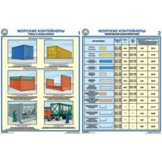 П2-Конт Морские контейнеры (виды, назначение, характеристики) – 2 л. (45х60 см, лам., нелам.)